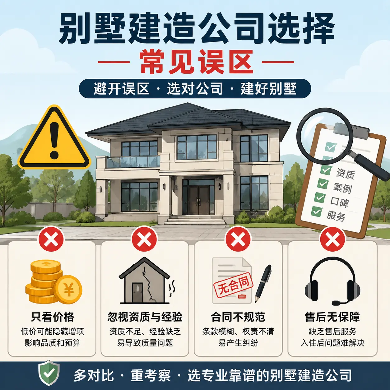 汇川 别墅建造公司推荐:了解市场行情与服务内容