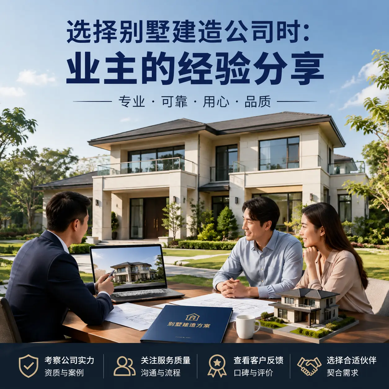 选择别墅建造公司时： 汇川 业主的经验分享