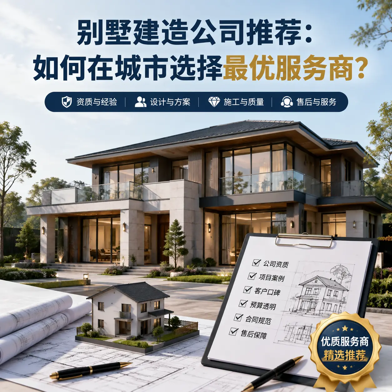 别墅建造公司推荐：如何在 汇川 选择最优服务商？