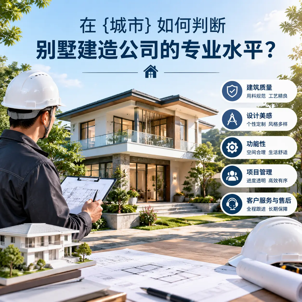 在 汇川 如何判断别墅建造公司的专业水平？
