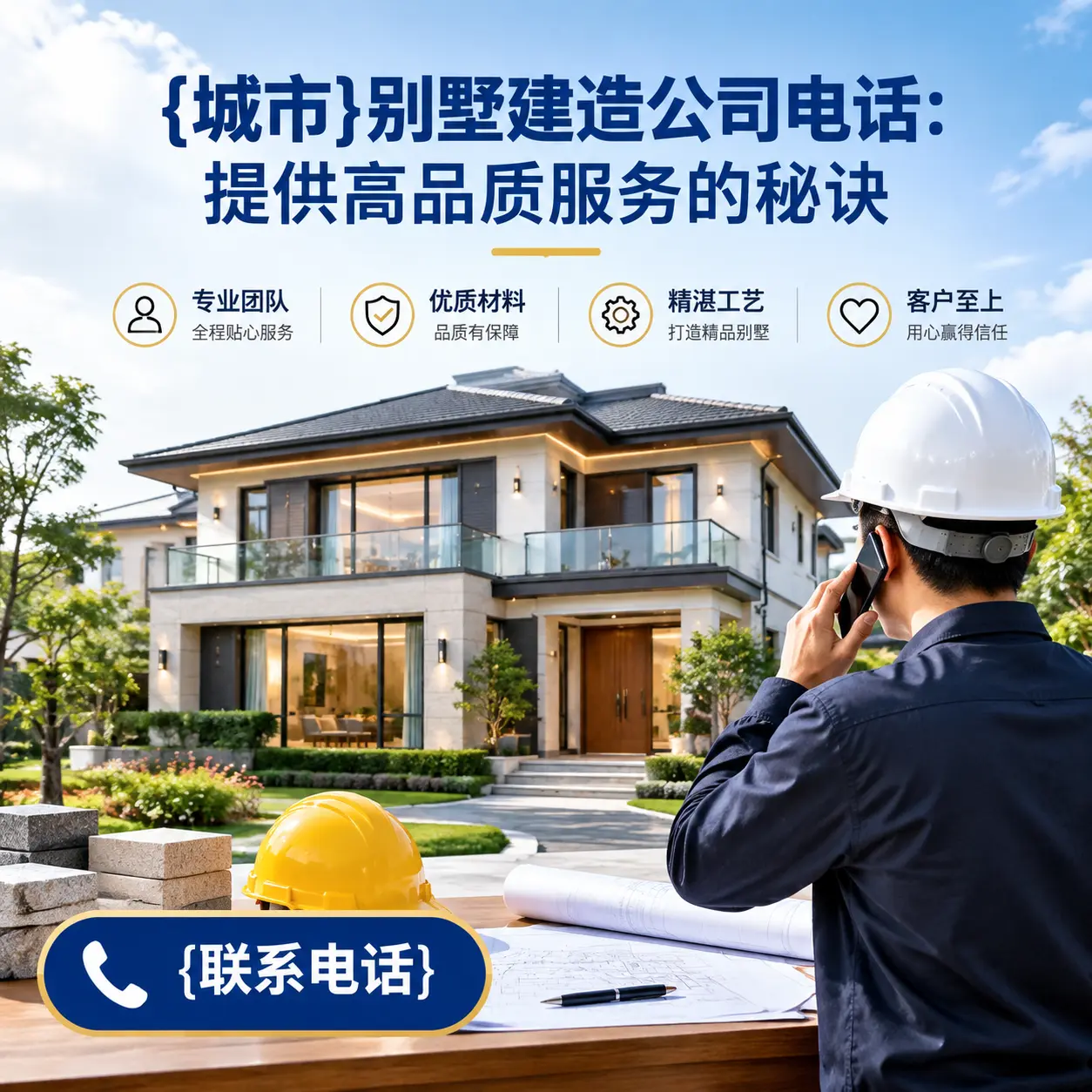汇川别墅建造公司电话：提供高品质服务的秘诀