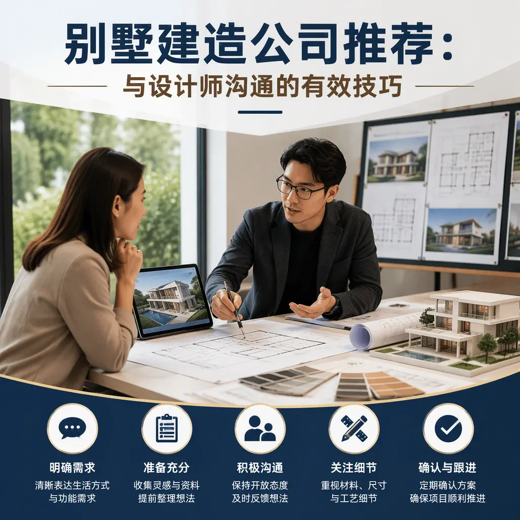 别墅建造公司推荐：与设计师沟通的有效技巧在 汇川