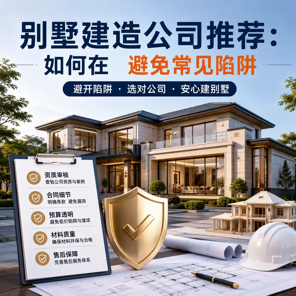 别墅建造公司推荐:如何在 汇川 避免常见陷阱