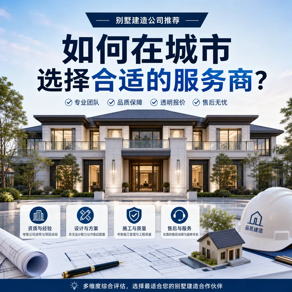 别墅建造公司推荐:如何在 汇川 选择合适的服务商?