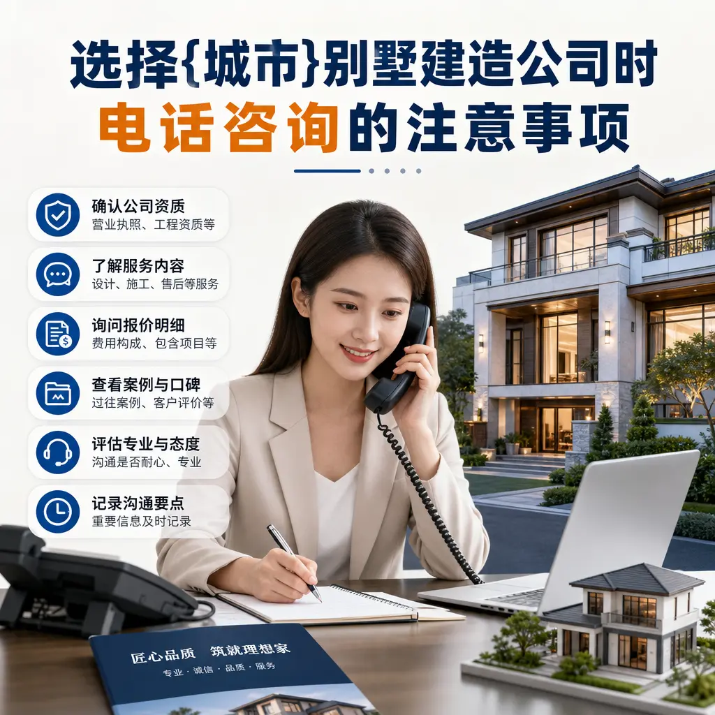 选择汇川别墅建造公司时，电话咨询的注意事项