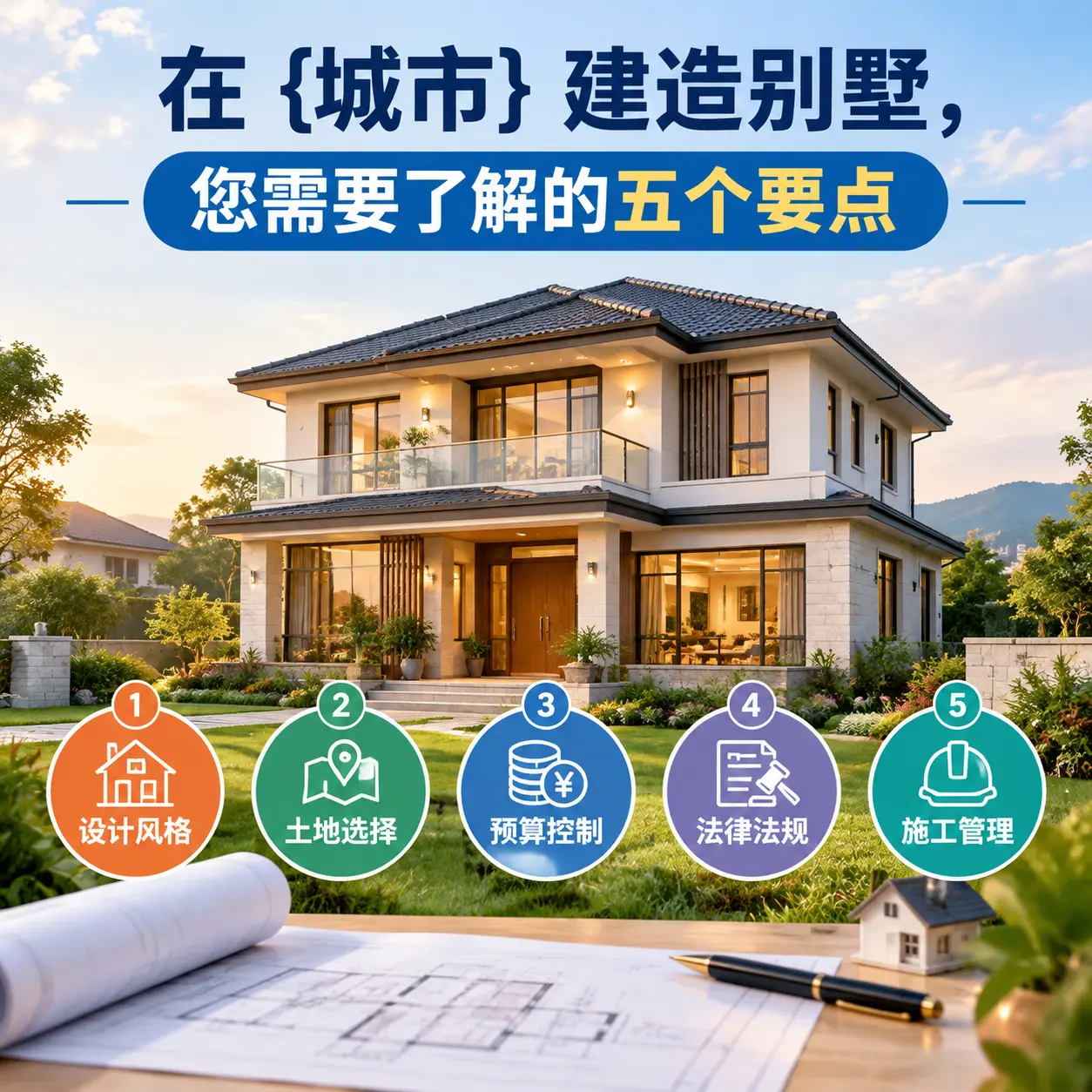 在 汇川 建造别墅,您需要了解的五个要点