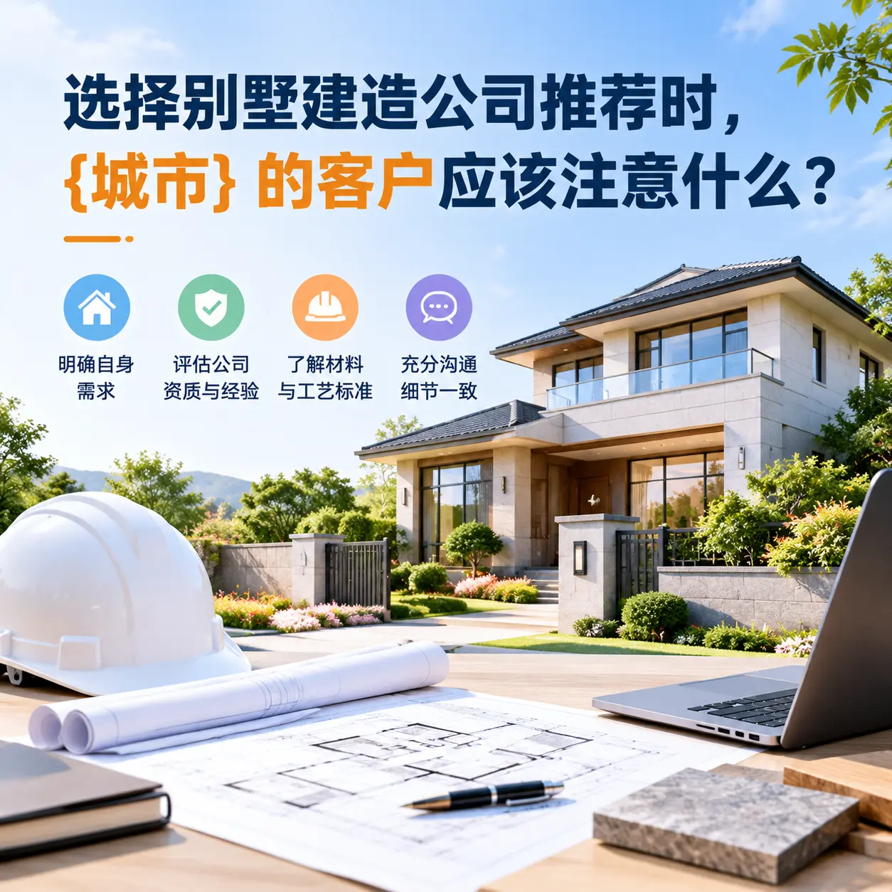 选择别墅建造公司推荐时,汇川 的客户应该注意什么?