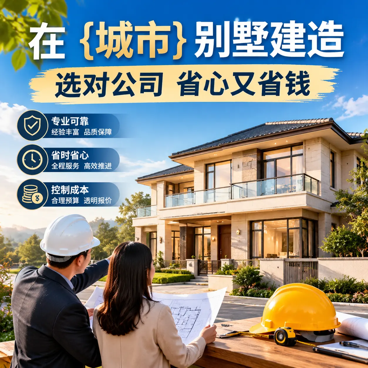 在 汇川 别墅建造,选对公司省心又省钱