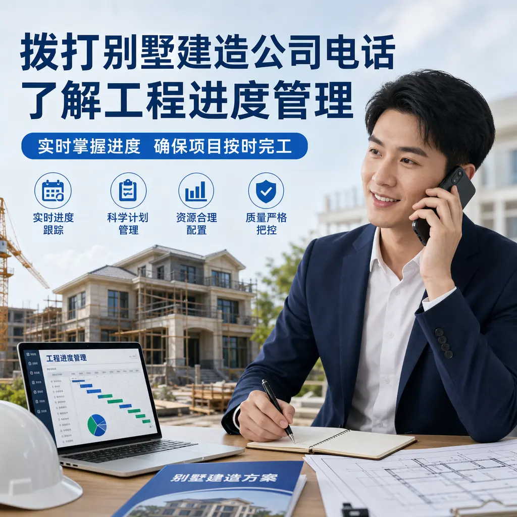 拨打汇川别墅建造公司电话,了解工程进度管理