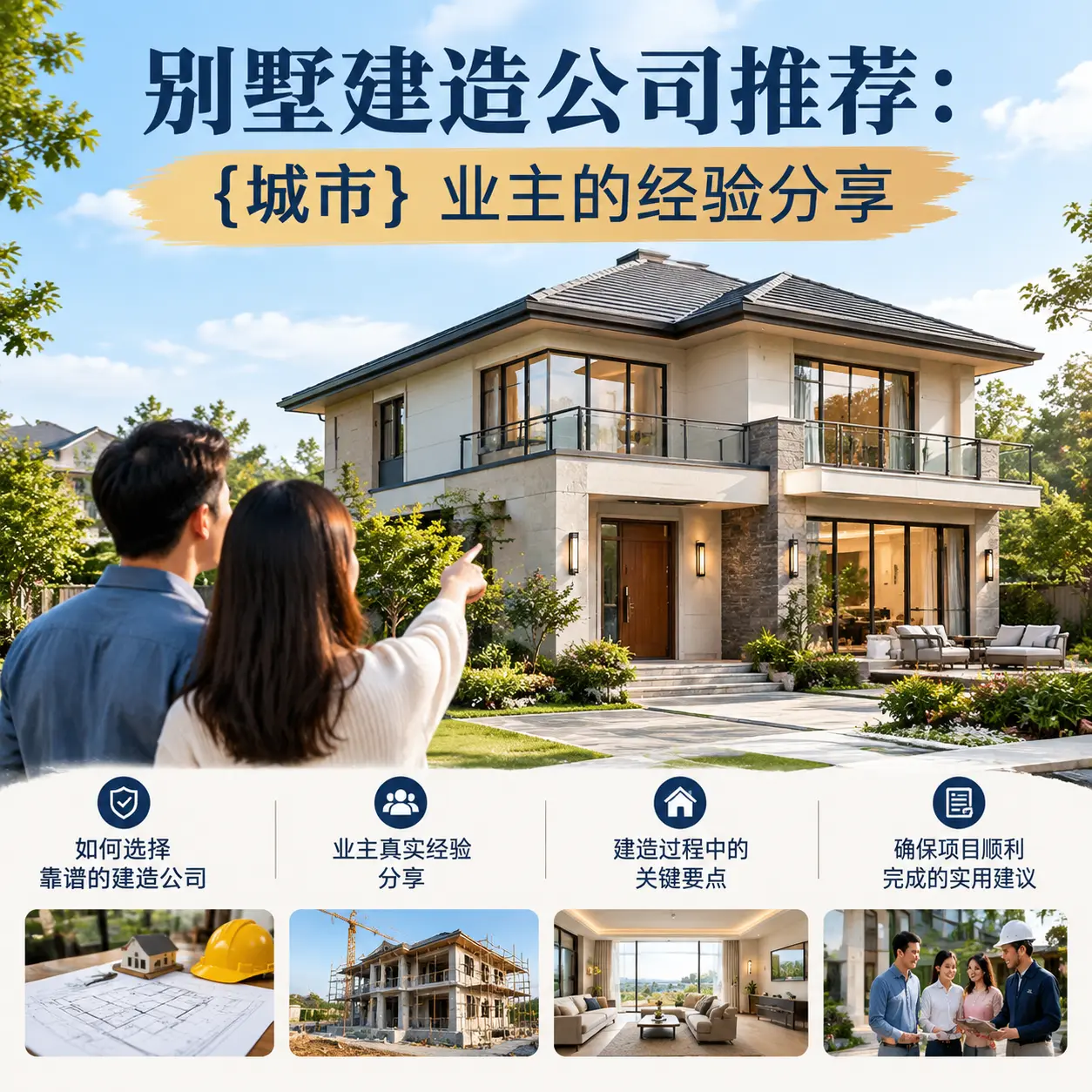 别墅建造公司推荐： 汇川 业主的经验分享