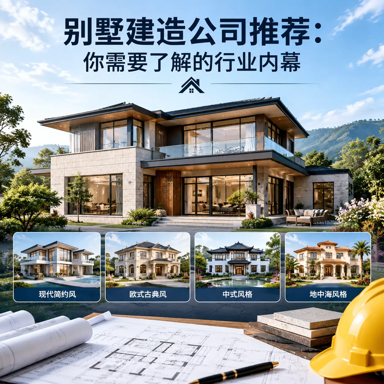 汇川 别墅建造公司推荐:你需要了解的行业内幕